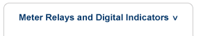 Meter Relays and Digital Indicators